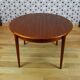 Scandinavian design round table in teak 1960
