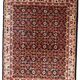 Vintage indian carpet tabriiz handmade 100cm x 130cm 1980s, 1c718