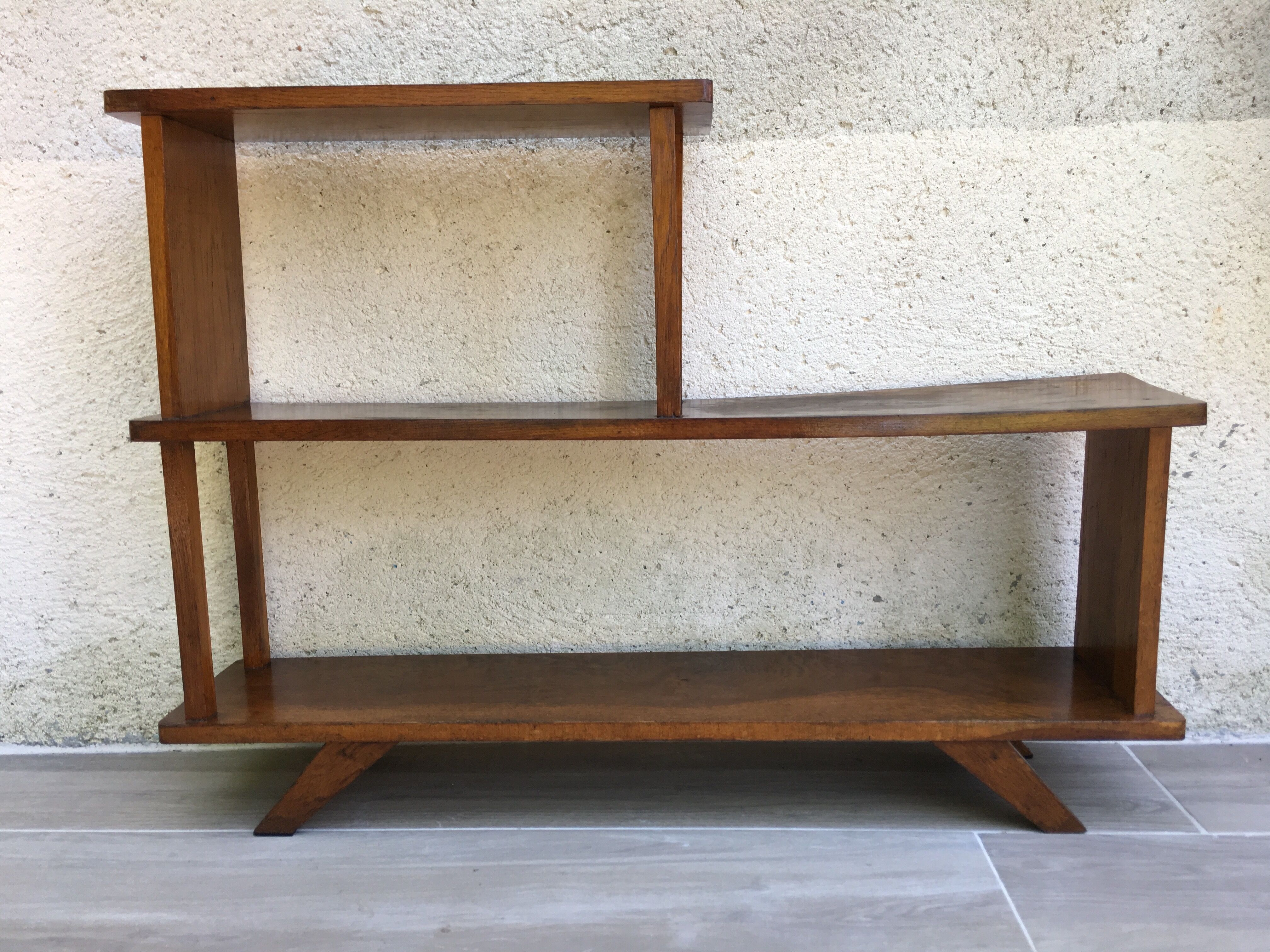 Etagere geometric oak annees 50