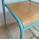 Vintage laboratory stool from the 1980s.
