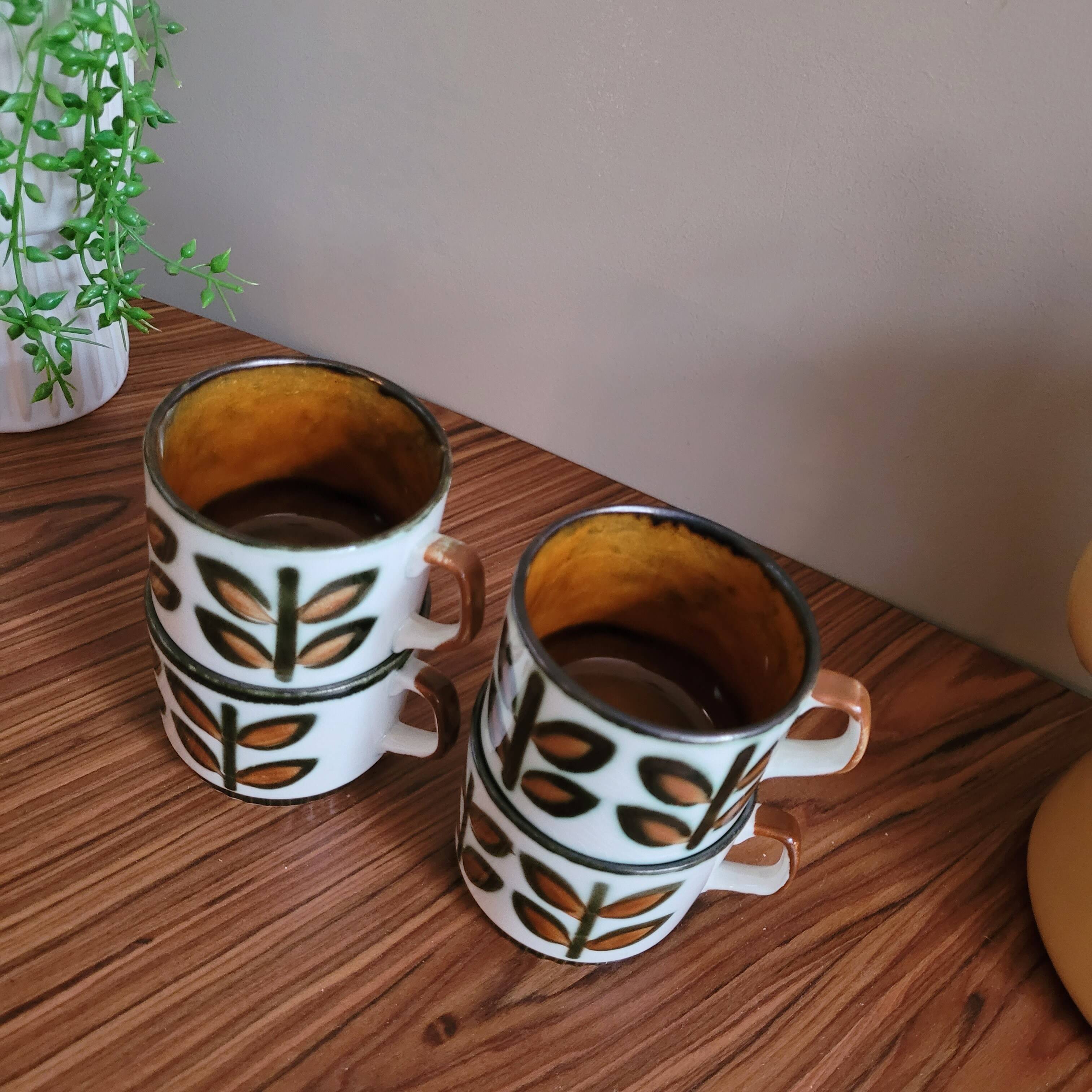 La Redoute x Selency set of 4 Rambouillet Boch cups