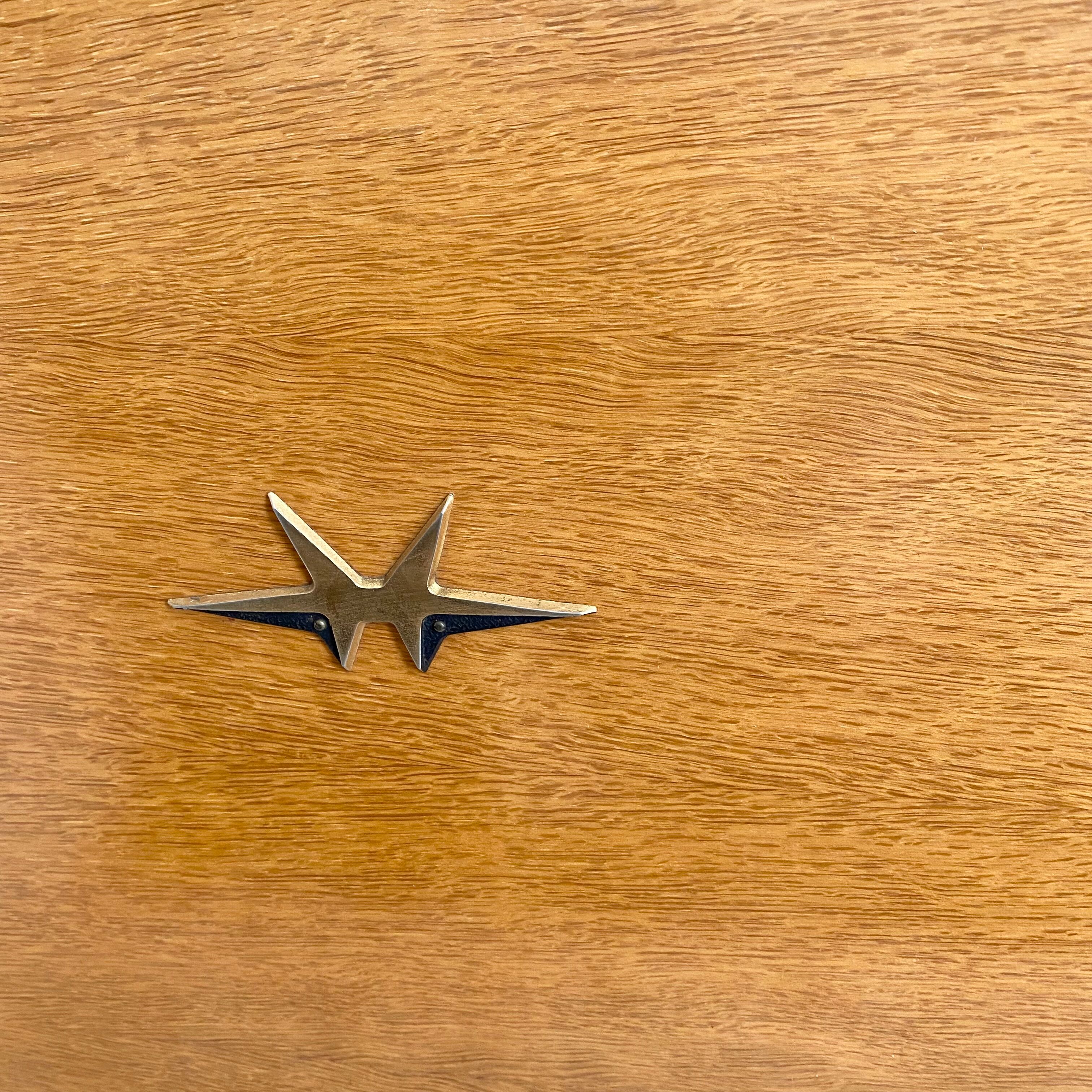 Vintage wooden baby cot and rattan strap