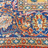 Ancient handmade Persian Oriental carpet Keshan 2. 10 x 1. 35m