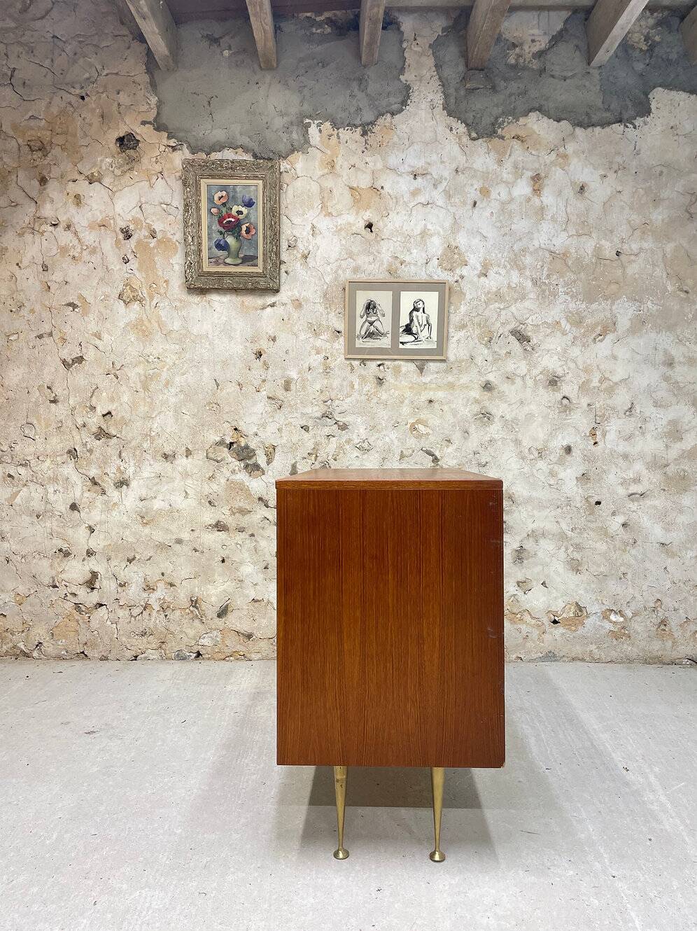 Commode danoise en teck des années 60