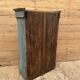 Wall display cabinet in Burmese teak with original patina.