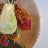 Pear slip plate in relief