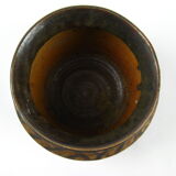 Vase en grès à glaçure marron, Charles Greber