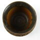 Sandstone vase with brown glaze, Charles Greber