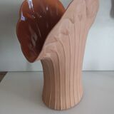 Old vase signed chaumette terracotta art nouveau