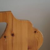 Set of 6 pine chairs