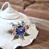 Suspension vintage céramique