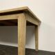 Massive oak dining table