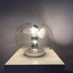 TA21 Futura wavy glass table lamp by Peill and Putzler 1960