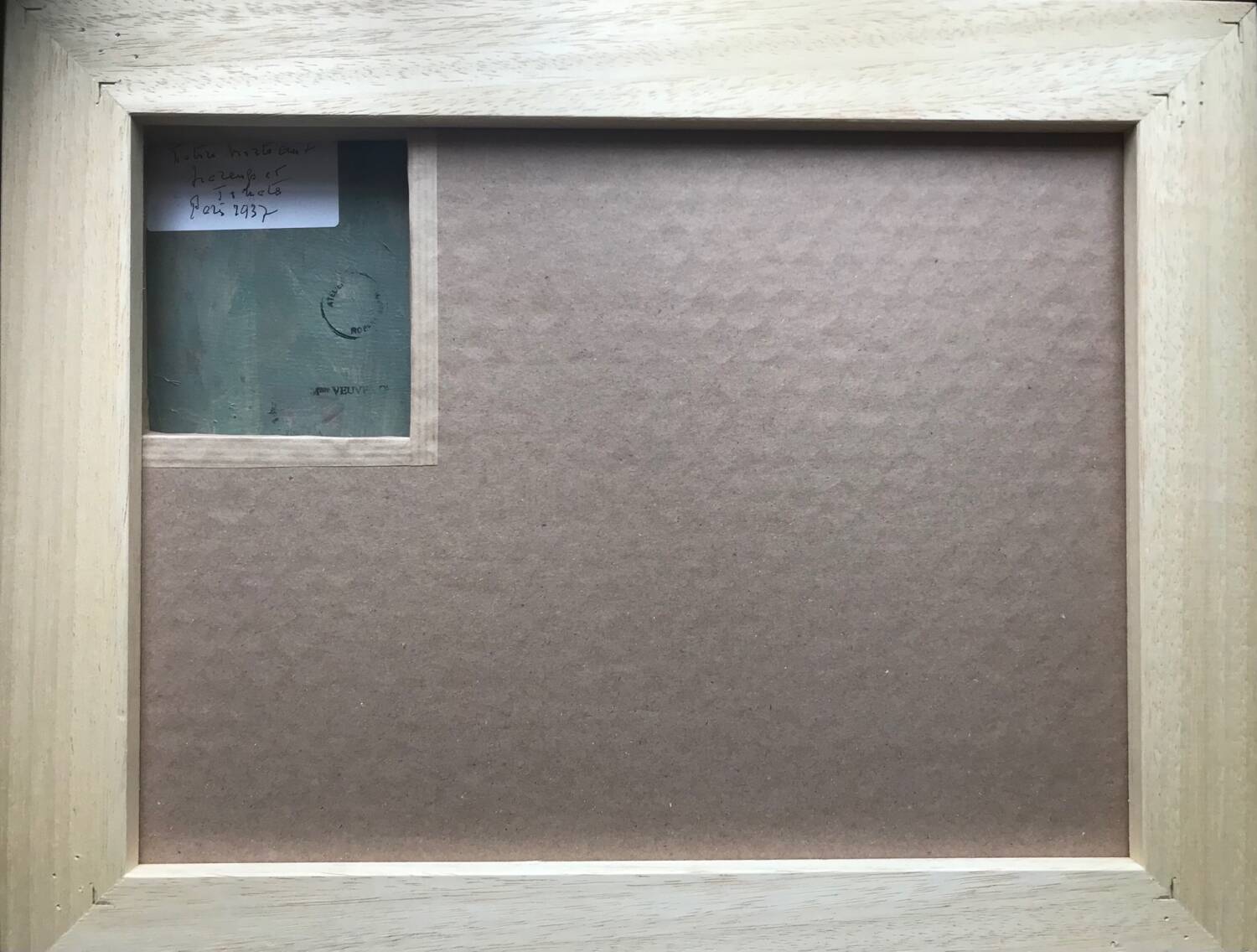 Oil on cardboard by Robert SIMON (1888-1961)