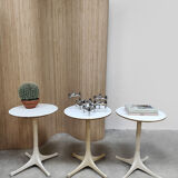 Early edition vintage design swag leg side tables George Nelson Herman Miller