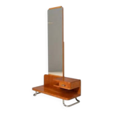 Functionalist hall stand with mirror, Czechoslovakia, 1930s