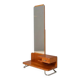 Functionalist hall stand with mirror, Czechoslovakia, 1930s
