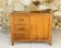 Vintage oak storage unit with drawers from the 50s/60s.