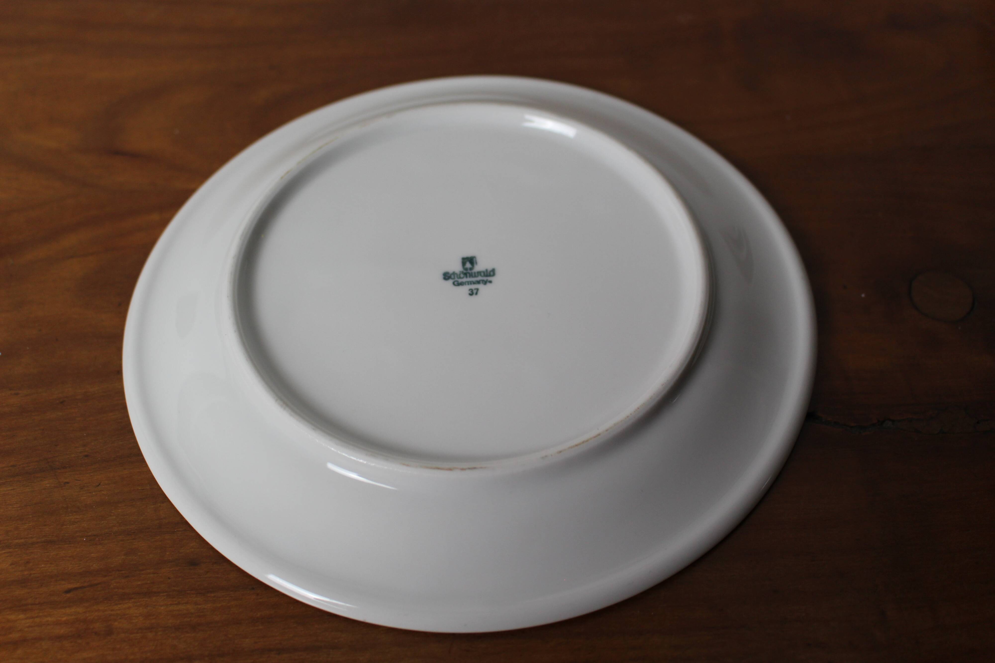 6 dessert plates "Intercontinental Hotels"