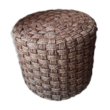 Vintage string pouf
