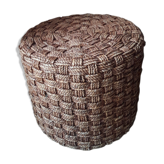 Vintage string pouf