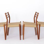 4 of 8 Niels Otto Møller Model 78 Dining Chairs | Danish Teak 1960s Vintage