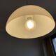 2 glass suspensions model Sonora438 by Vico Magistretti for Oluce