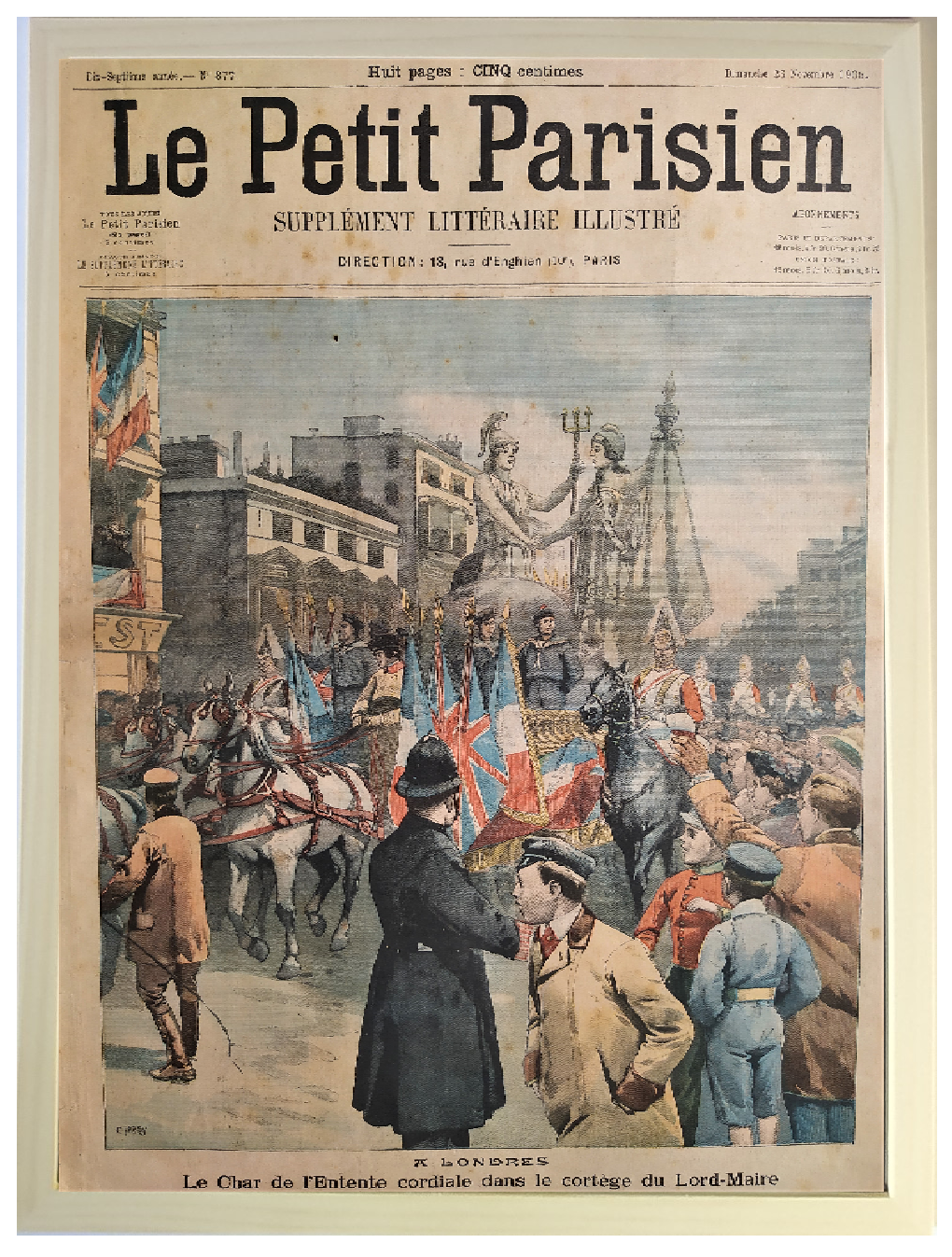 À Londres en 1905