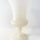 Pink alabaster stone vase, 1960