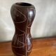 Vase en bois Africain