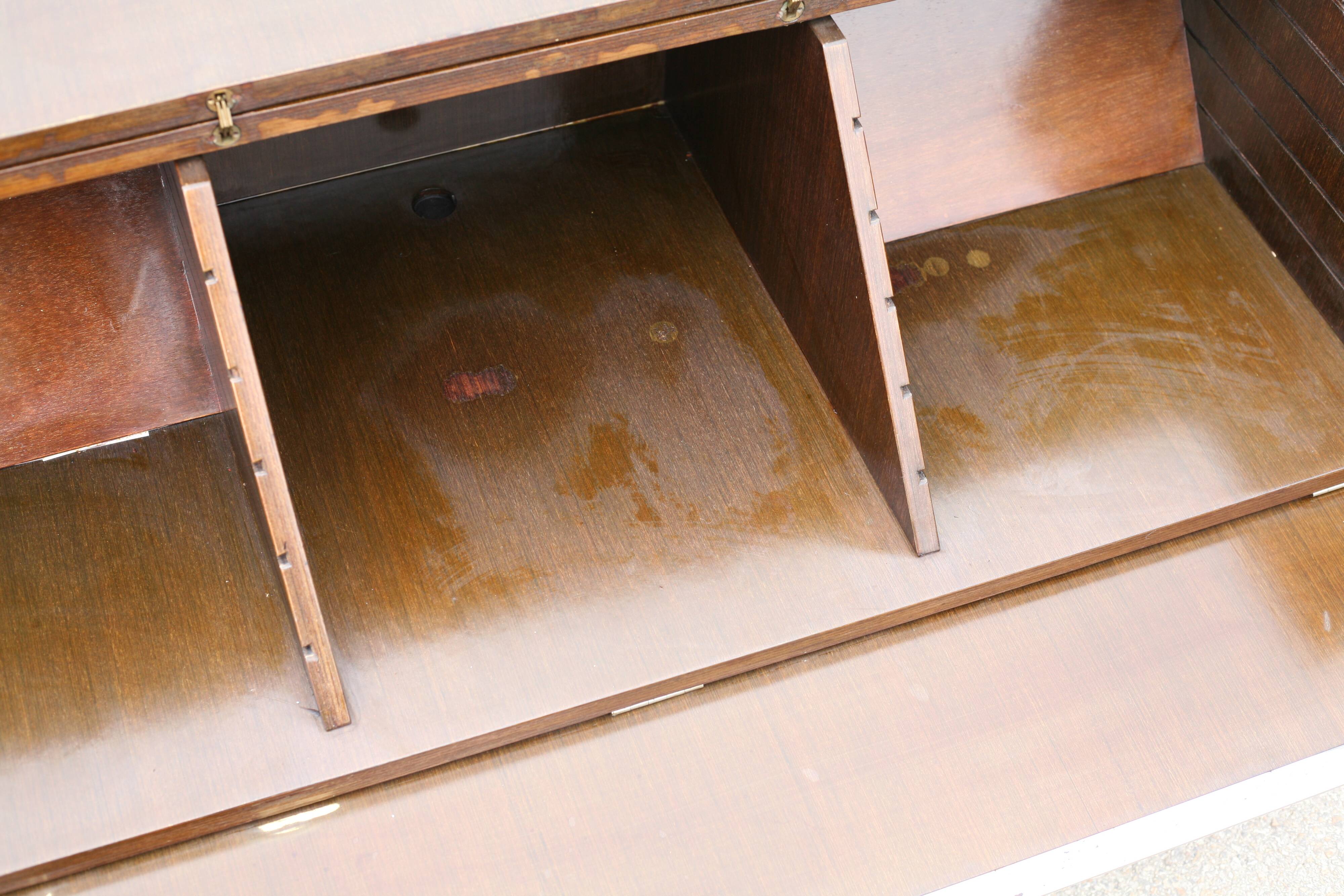 Claude Gaillard secretary sideboard, 1970s