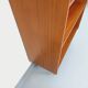 Vintage teak-style wooden bookcase from the 60s
