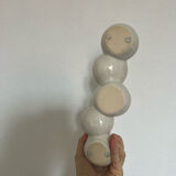 White ceramic soliflore