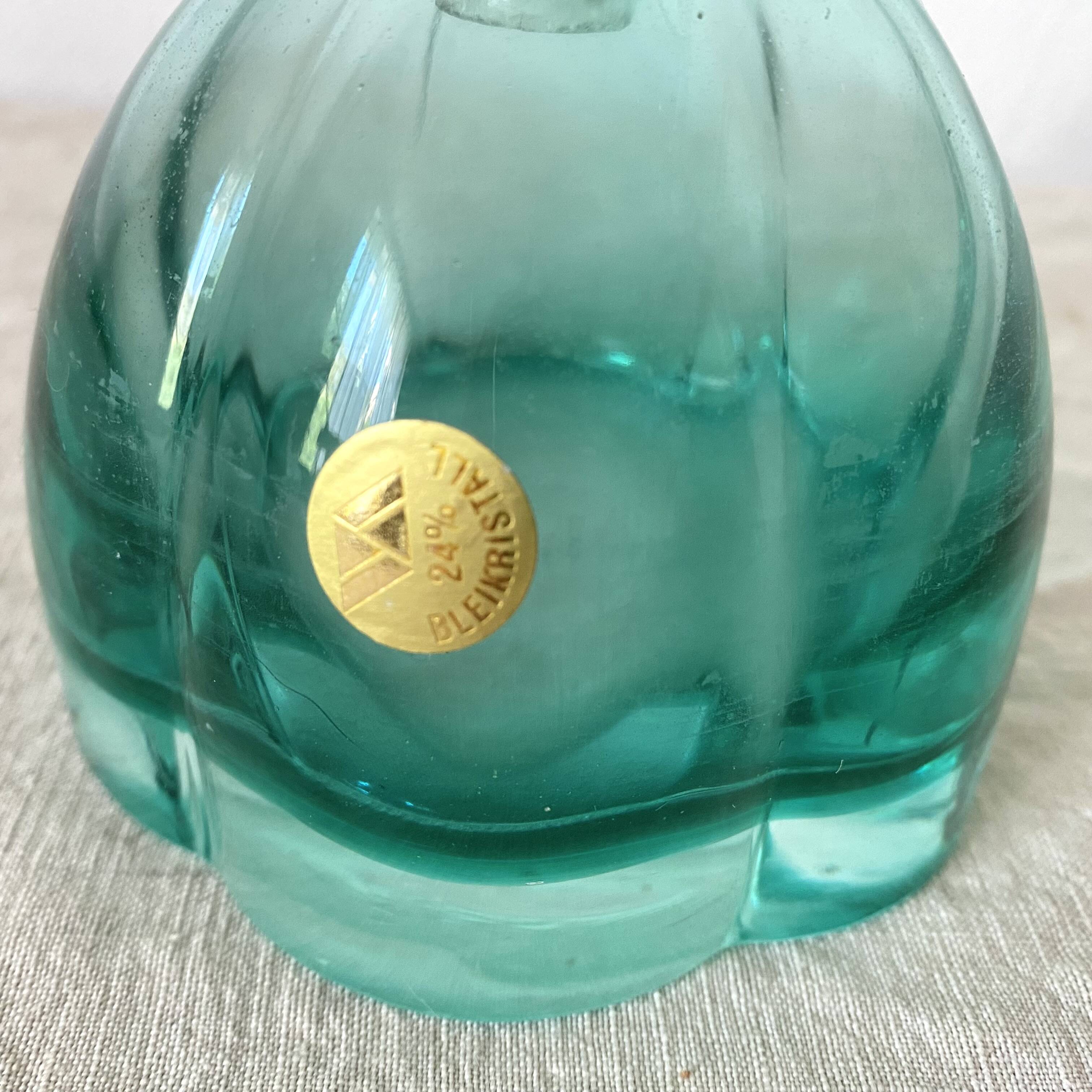 Bleikristall ball stopper decanter