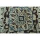 1960s Vintage Persian Handmade Wool Cotton Brown Area Rug 278x354