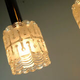 Mid century modern 3-light pendant lamp by hillebrand