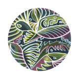 "tribal pink" illustration