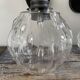 Paire d’appliques murales globe boule vintage
