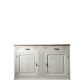Large Art Deco buffet in grey oak