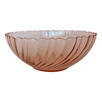 Rosaline Arcoroc glass salad bowl
