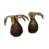 Pineapple wall sconces