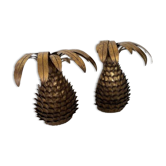 Pineapple wall sconces
