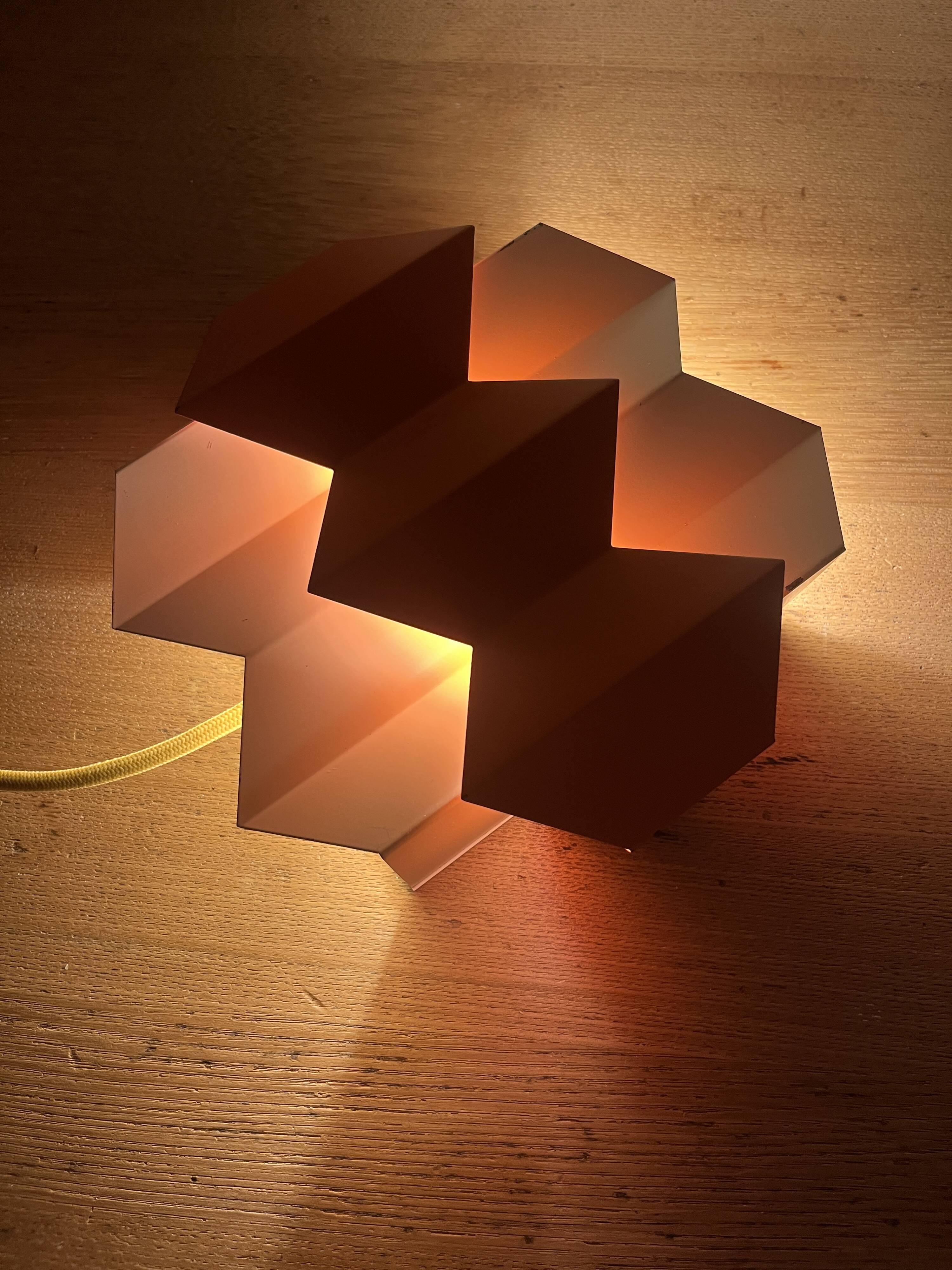 Vintage very rare LYFA Septet wall lamp - designed by Bent Karlby