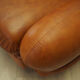 Leather armchair, Italian design, 1970s, production: Italy