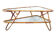 Large coffee table in rattan by Dirk van Sliedrecht for Rohe Noordwolde.