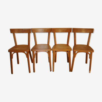 Set of four chairs bistro Baumann