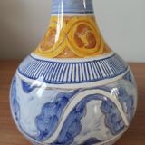 Vintage ceramic vase signed Colette - Riviera / Primavera style