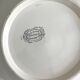White ironstone salad bowl from Creil and Montereau, Lebeuf Milliet