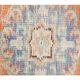Vintage Turkish Oushak Handmade Wool Cotton Orange Runner 77x325