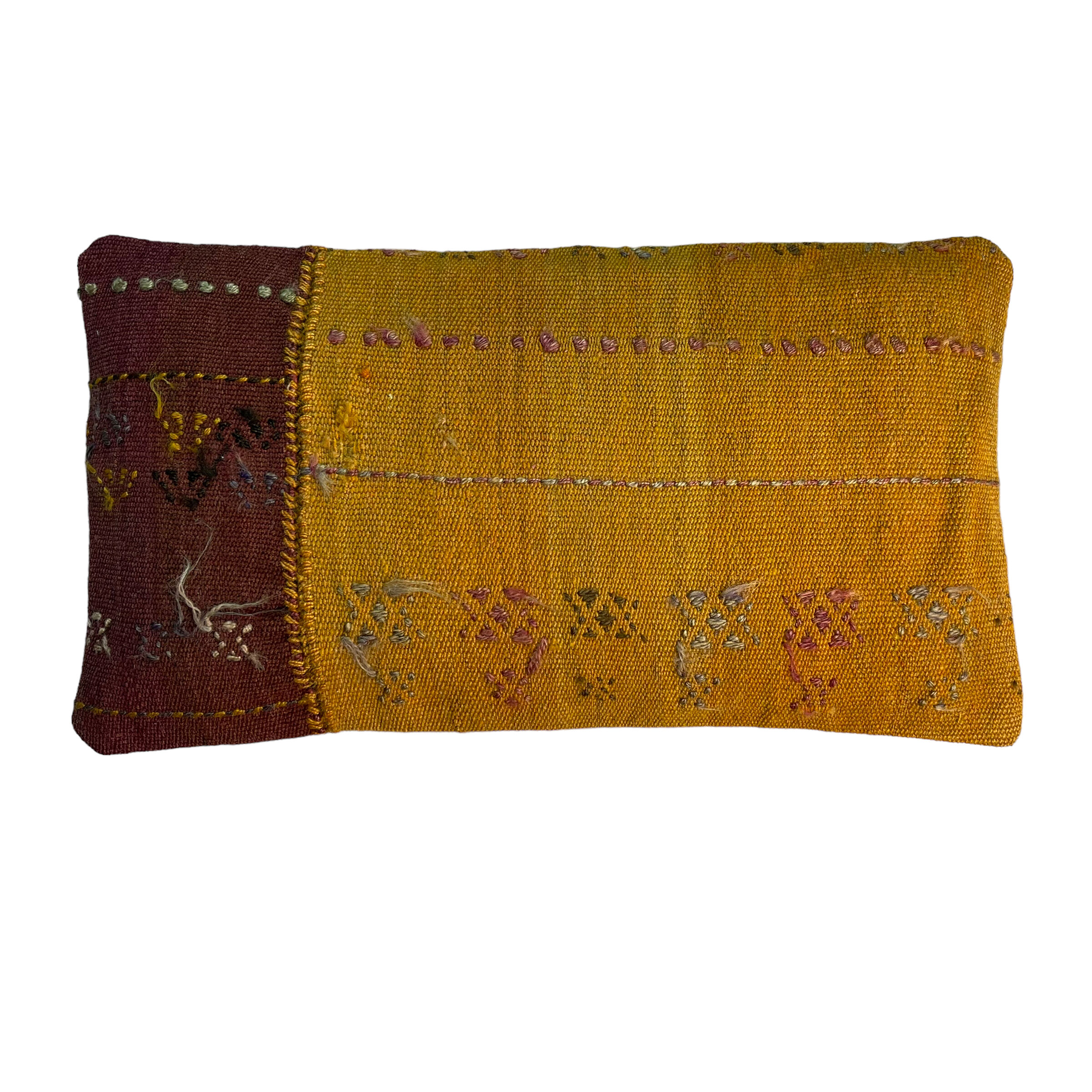 Vintage turkish kilim cushion cover 30x50cm